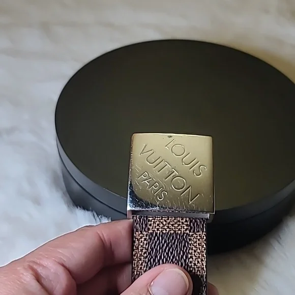 LV Damier Ebenne belt - Picture 3 of 3